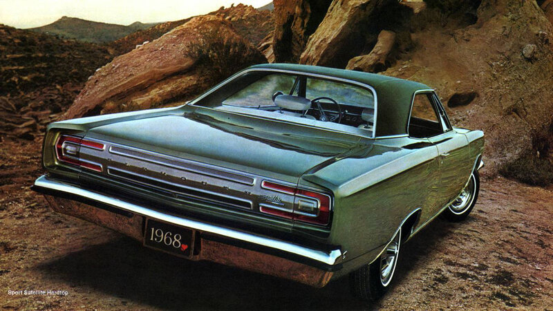 1968 Plymouth Satellite — Green