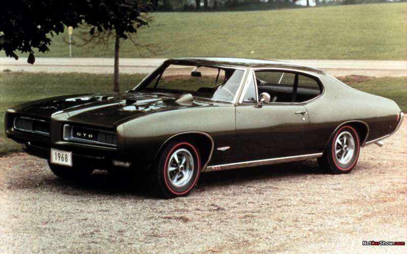 1968 Pontiac GTO muscle car