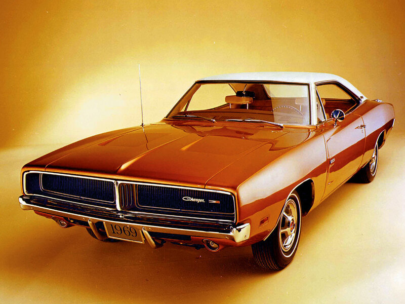1969 Dodge Charger — Brown, Classic