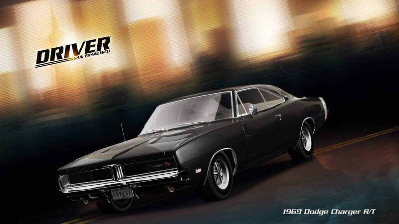 1969 Dodge Charger R/T — Black