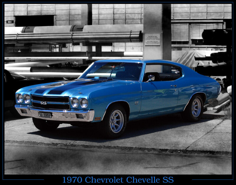 1970 Chevrolet Chevelle SS — Blue