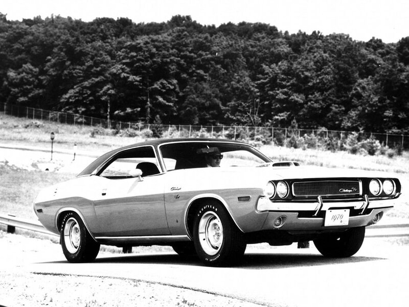 1970 Dodge Challenger — Black