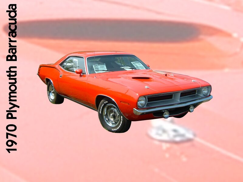 1970 Plymouth Barracuda — Red
