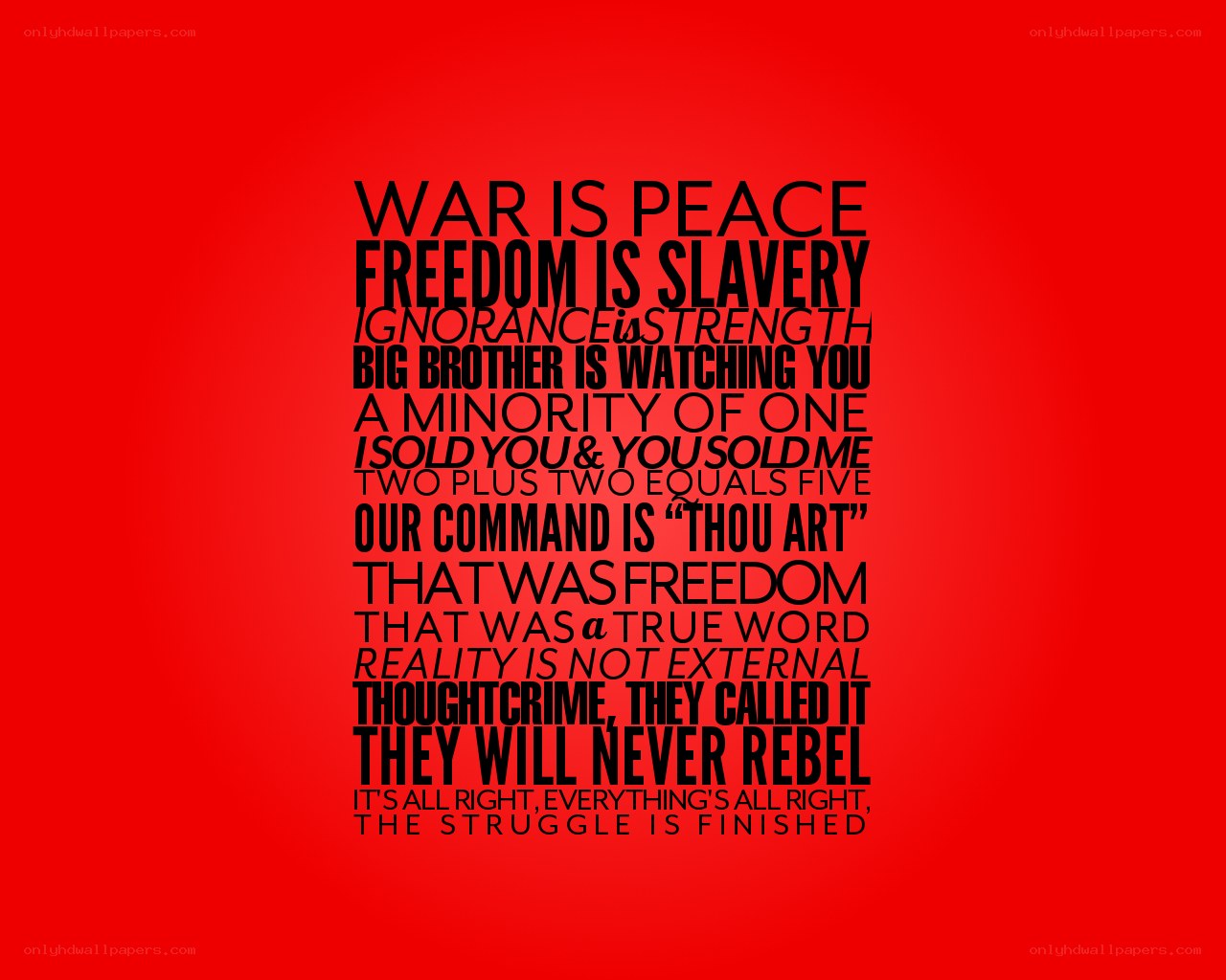 1984 book quotes