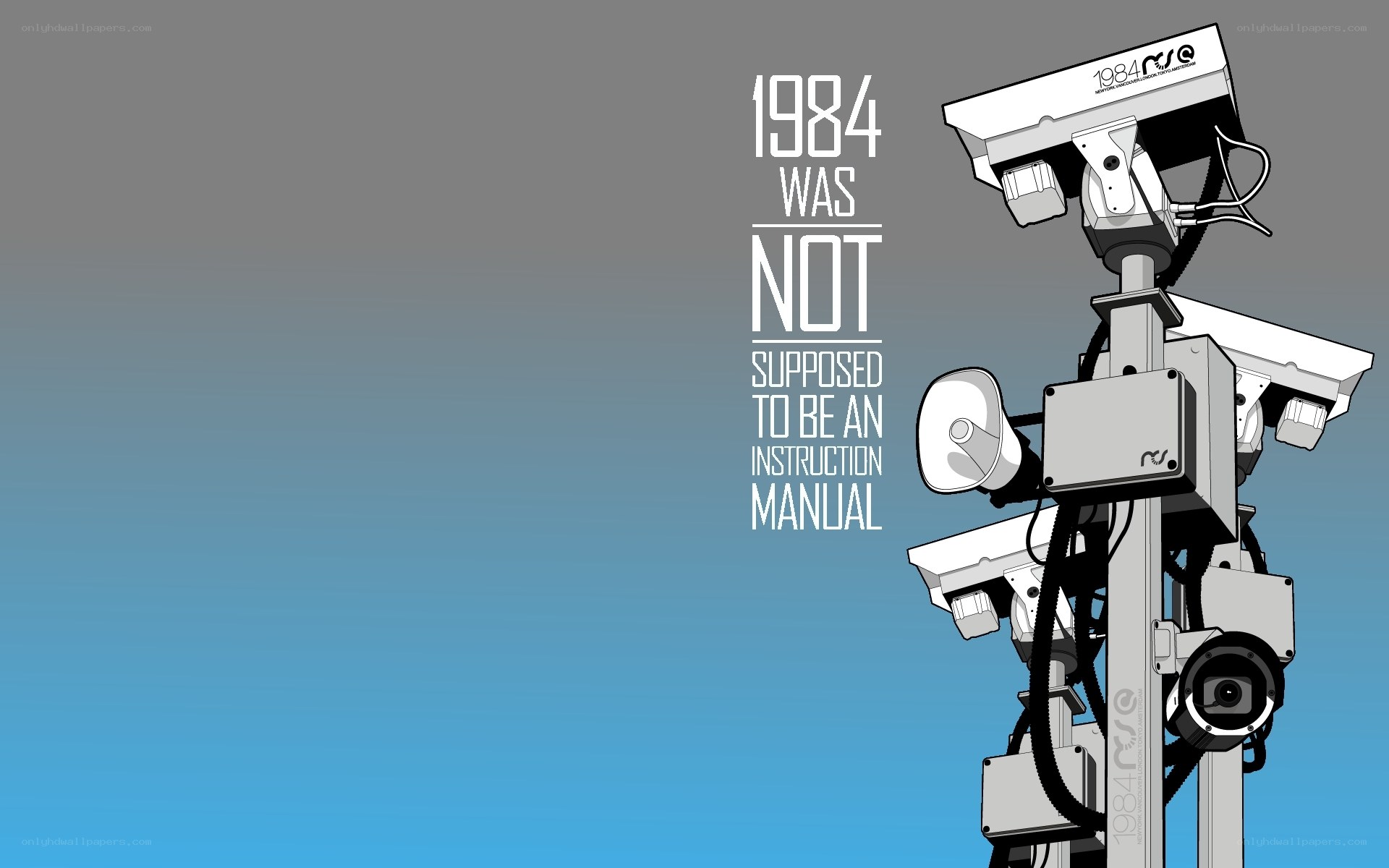 1984 not instruction manual