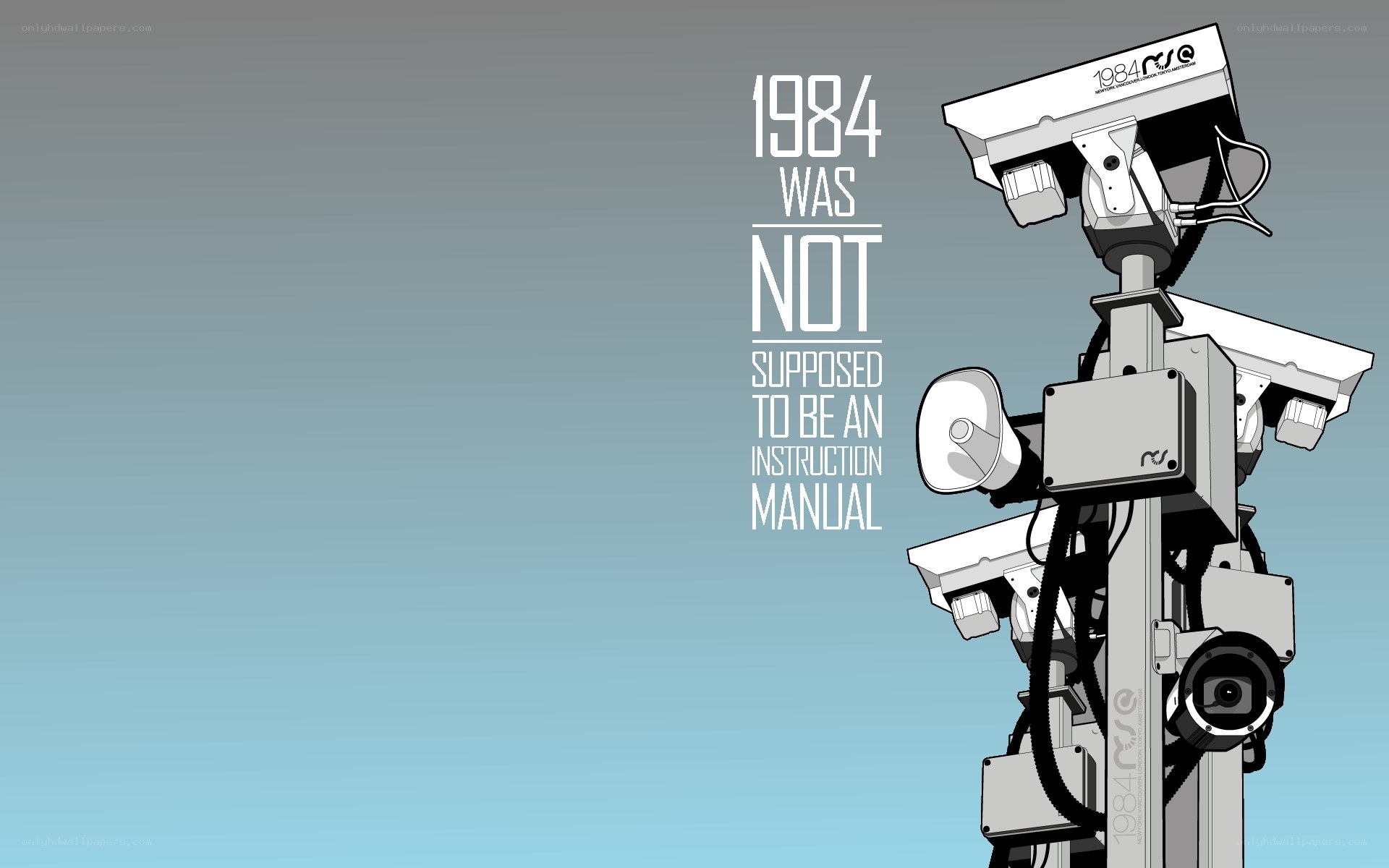 1984 not instruction manual