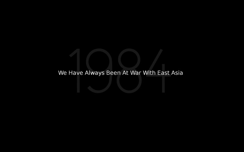 1984 war statement