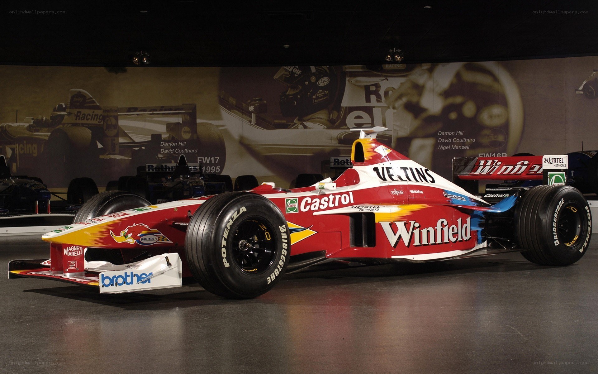 1995 Williams FW17 Formula 1 car