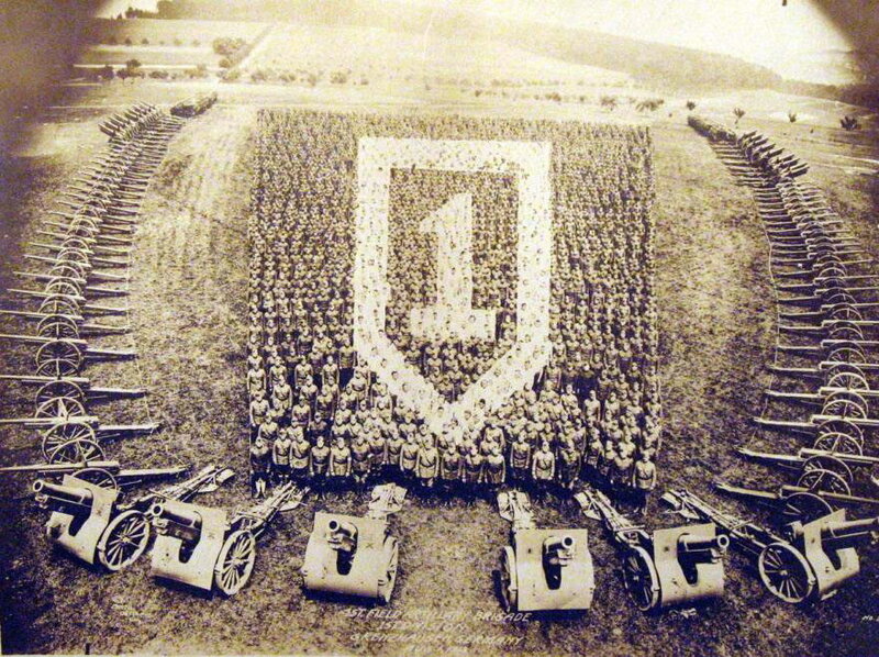 1st Field Artillery Brigade formation