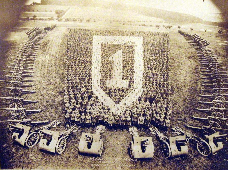 1st Field Artillery Brigade formation