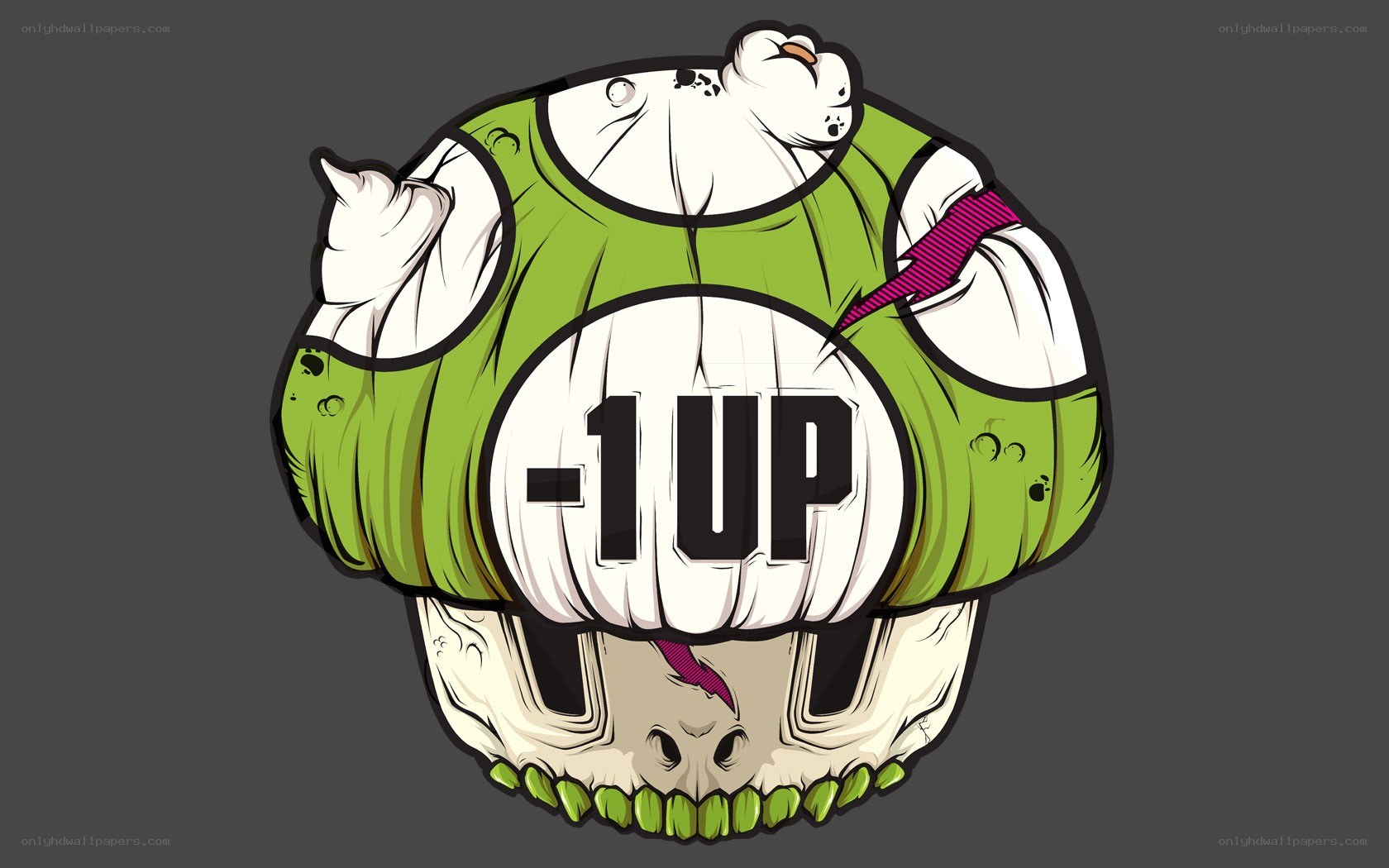 -1UP game logo