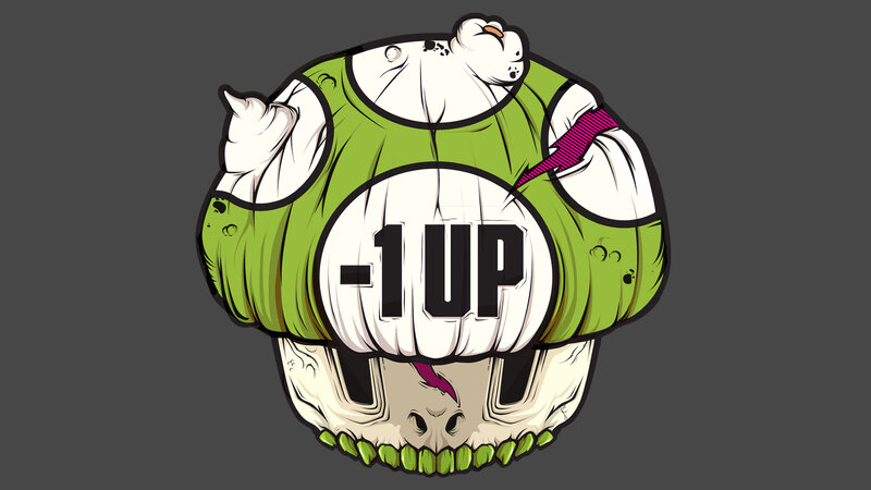 -1UP logo design