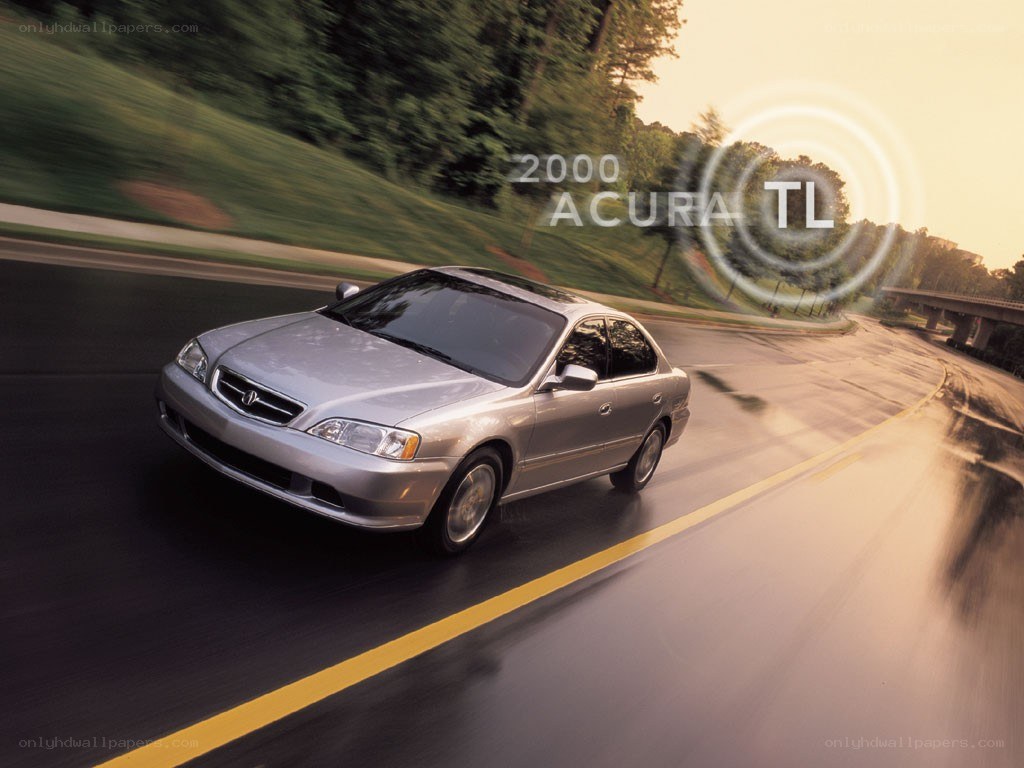 2000 Acura TL in motion