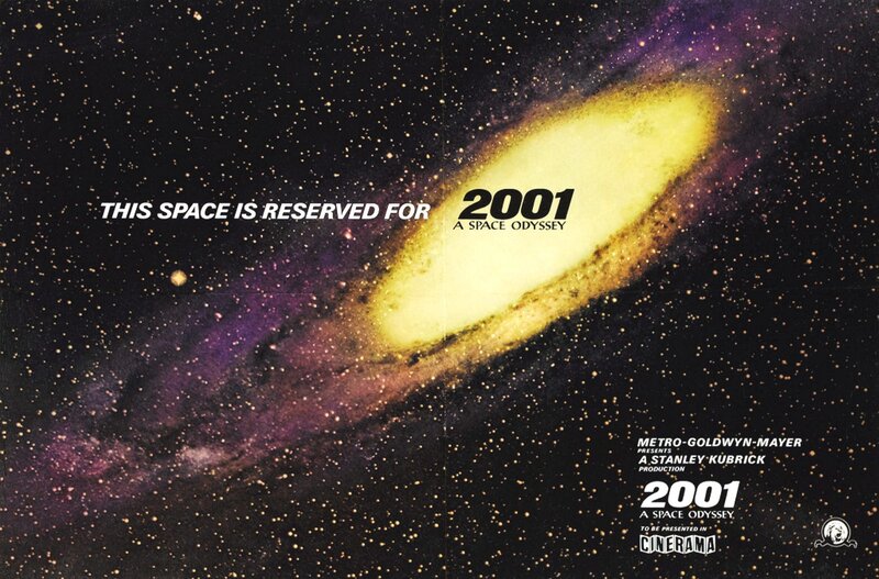 2001 A Space Odyssey movie poster