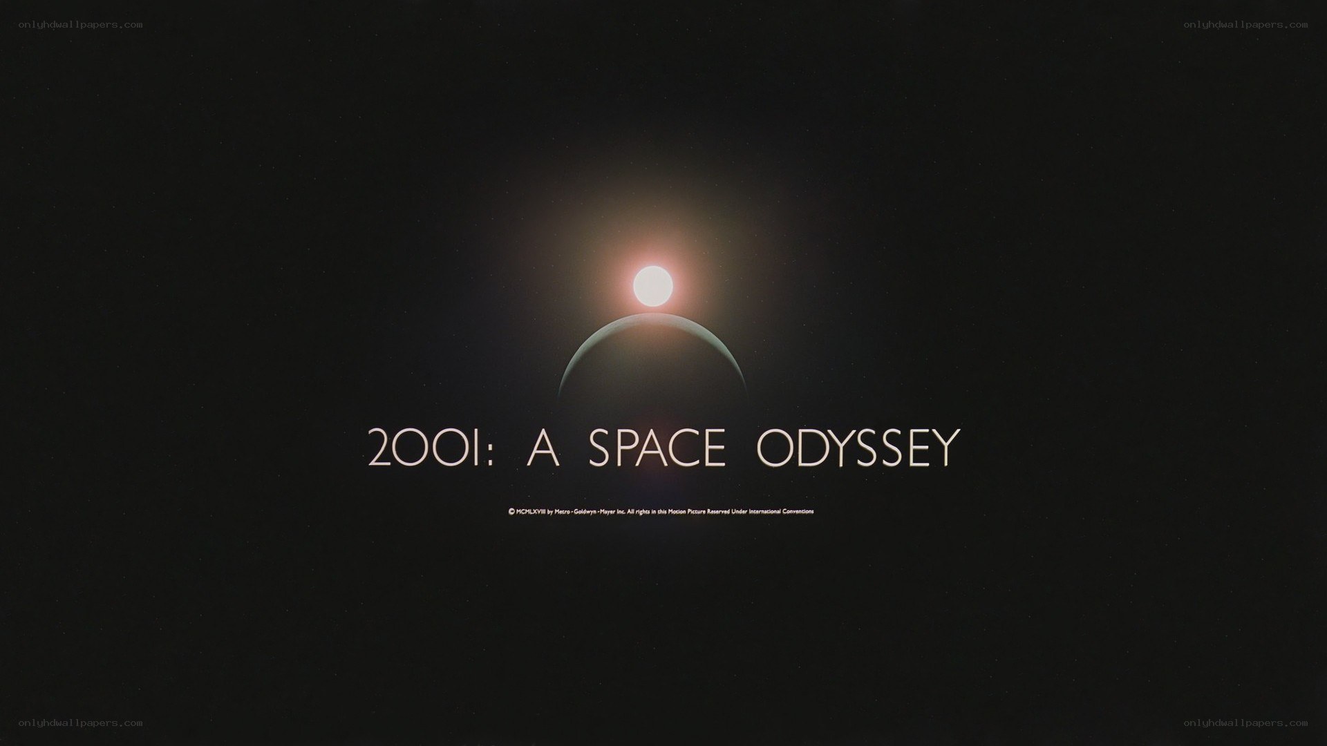 2001: A Space Odyssey title card