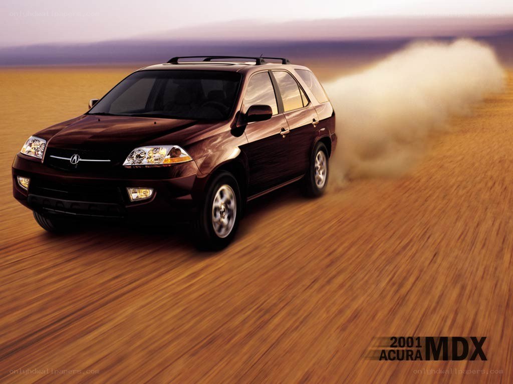 2001 Acura MDX in motion