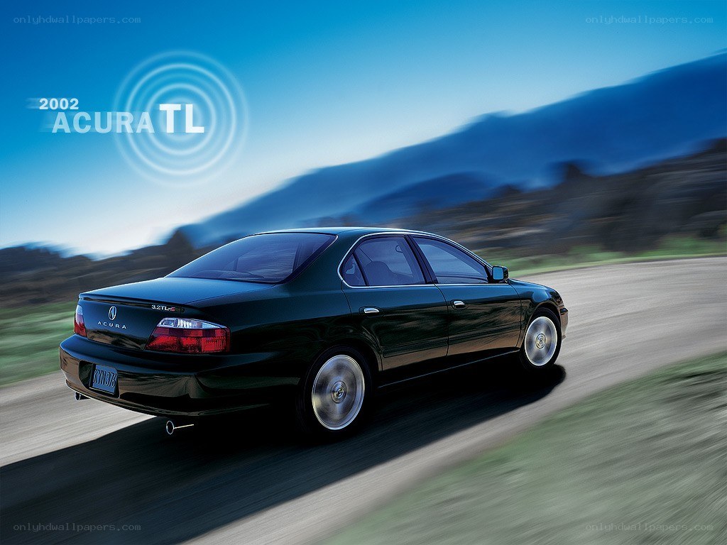 2002 Acura TL in motion