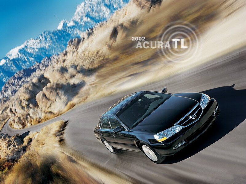 2002 Acura TL in motion