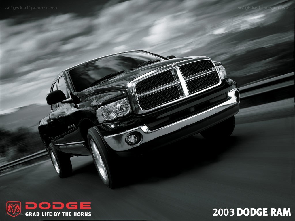 2003 Dodge Ram in motion