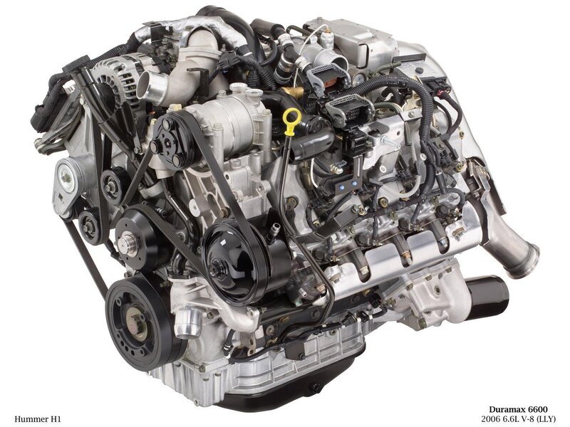 2006 Duramax V8 engine