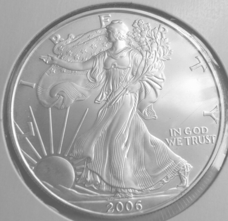 2006 silver eagle coin