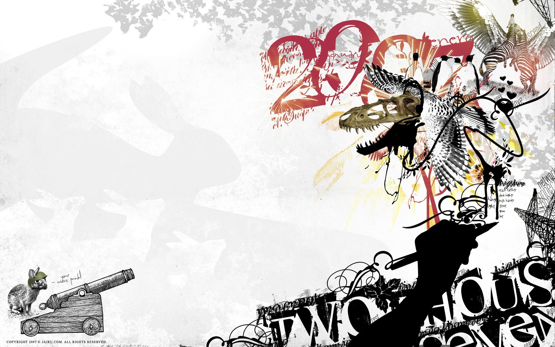 2007 collage artwork