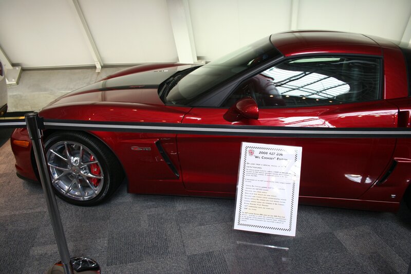 2008 Corvette Z06 display