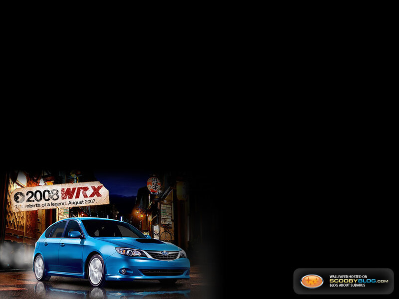 2008 Subaru WRX promotional image