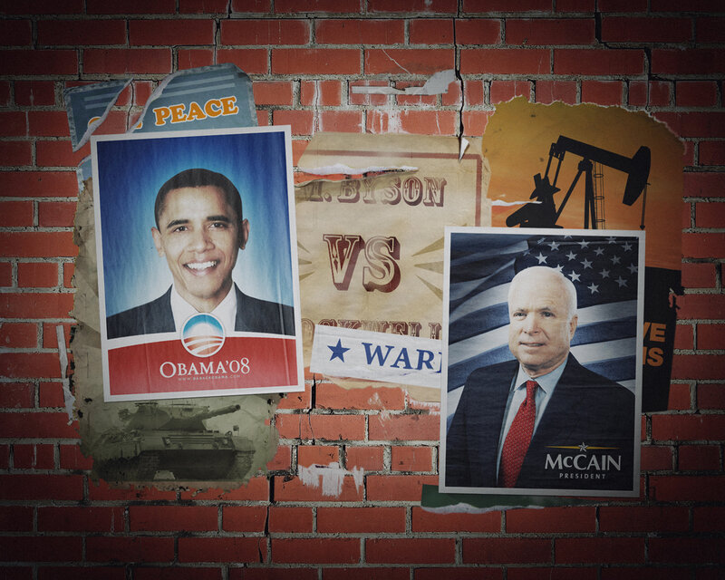 2008 US Presidential Campaign Posters