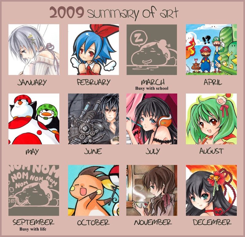 2009 art summary