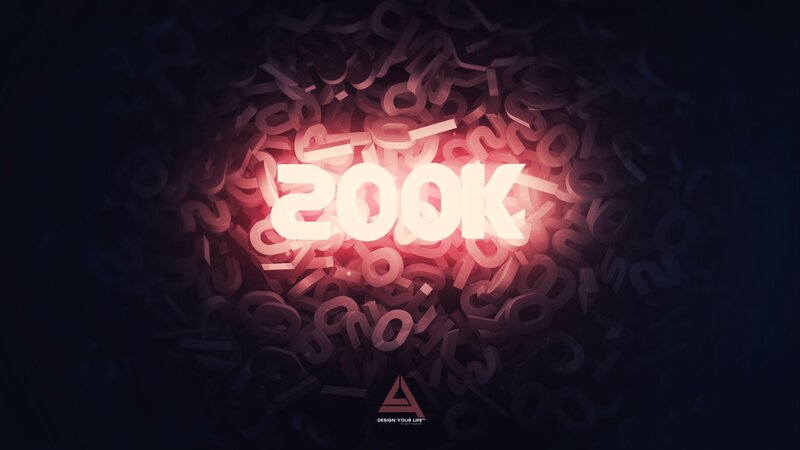 200k milestone celebration
