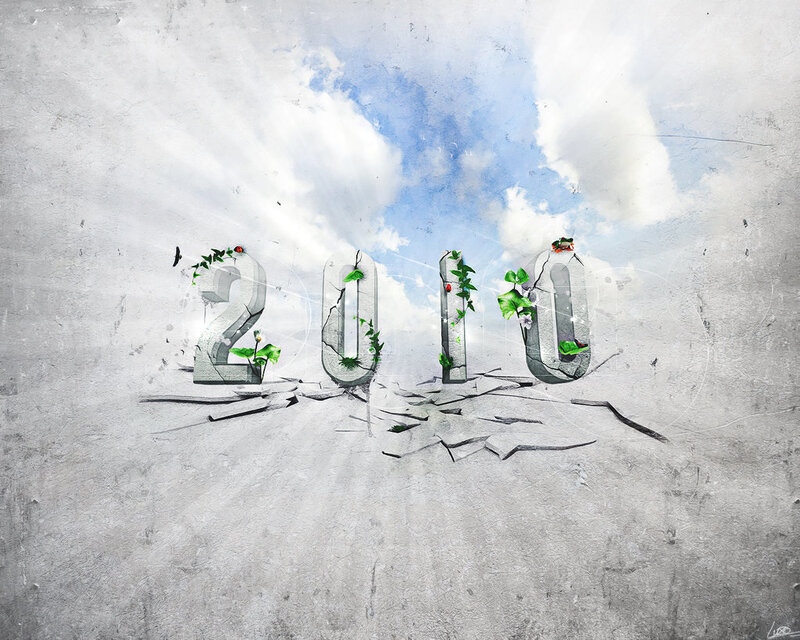 2010 breaking through concrete