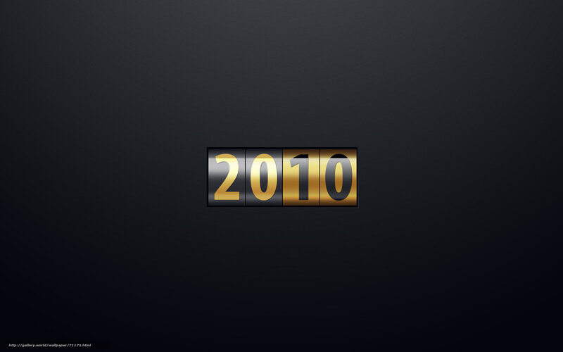 2010 countdown display