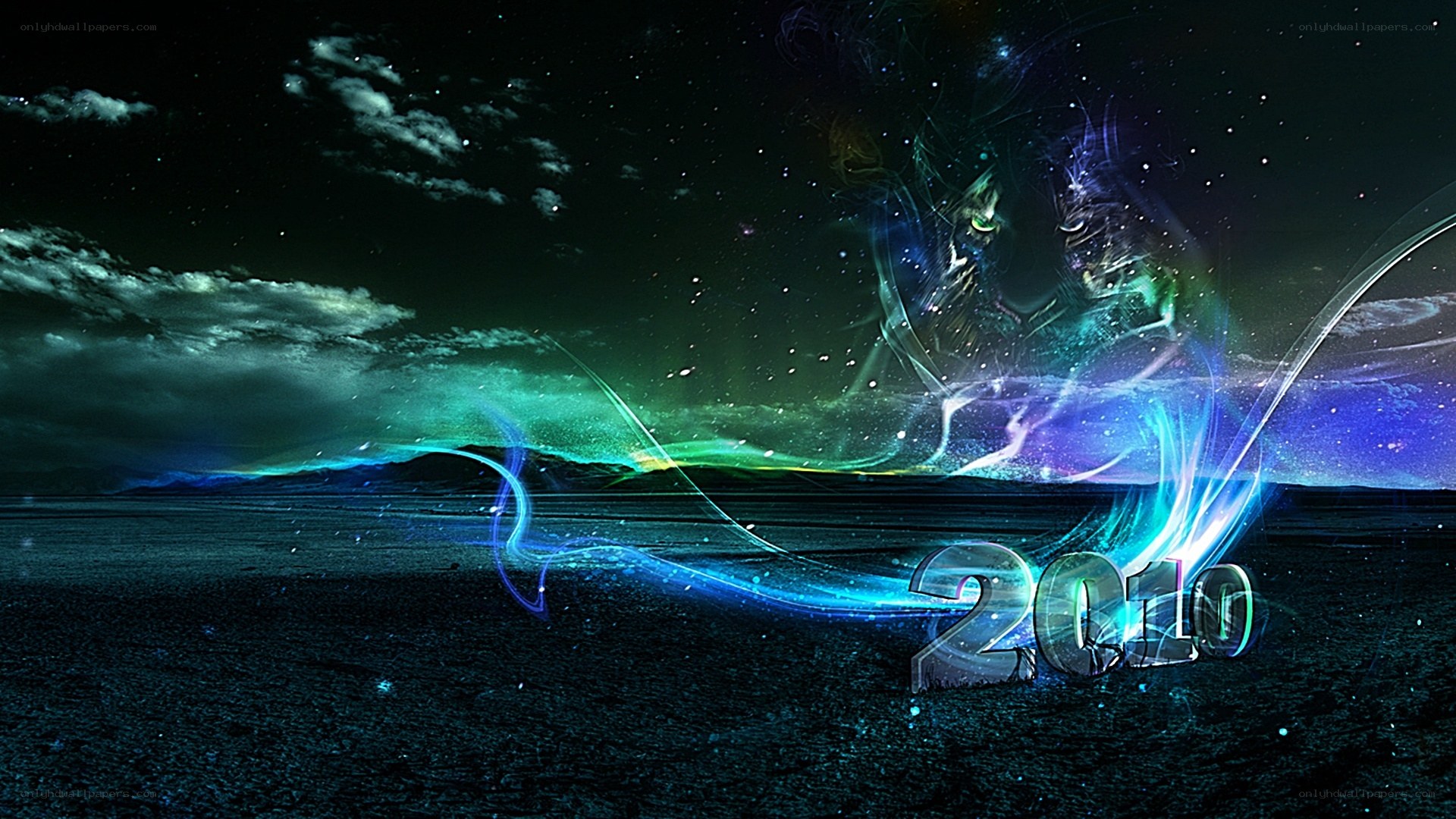2010 futuristic landscape