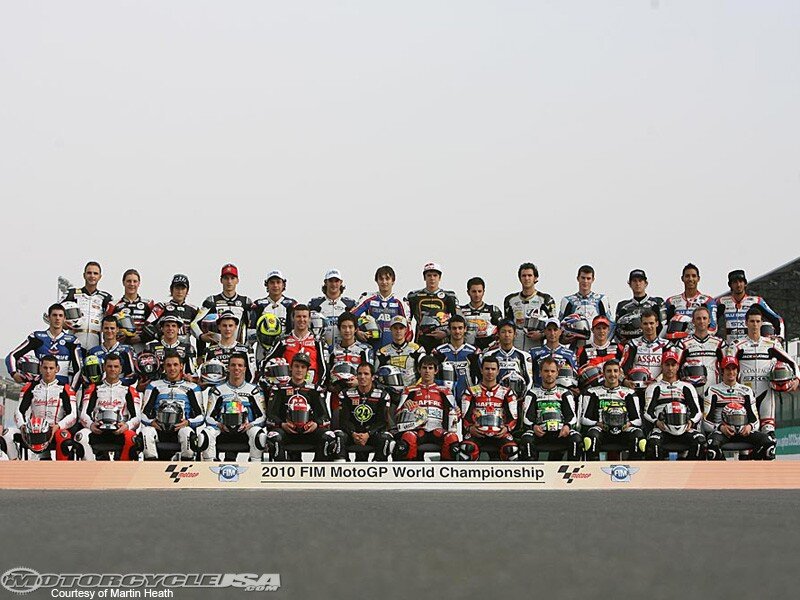2010 MotoGP Championship riders