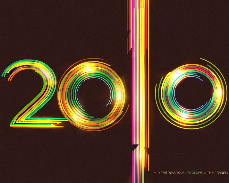 2010 New Year design