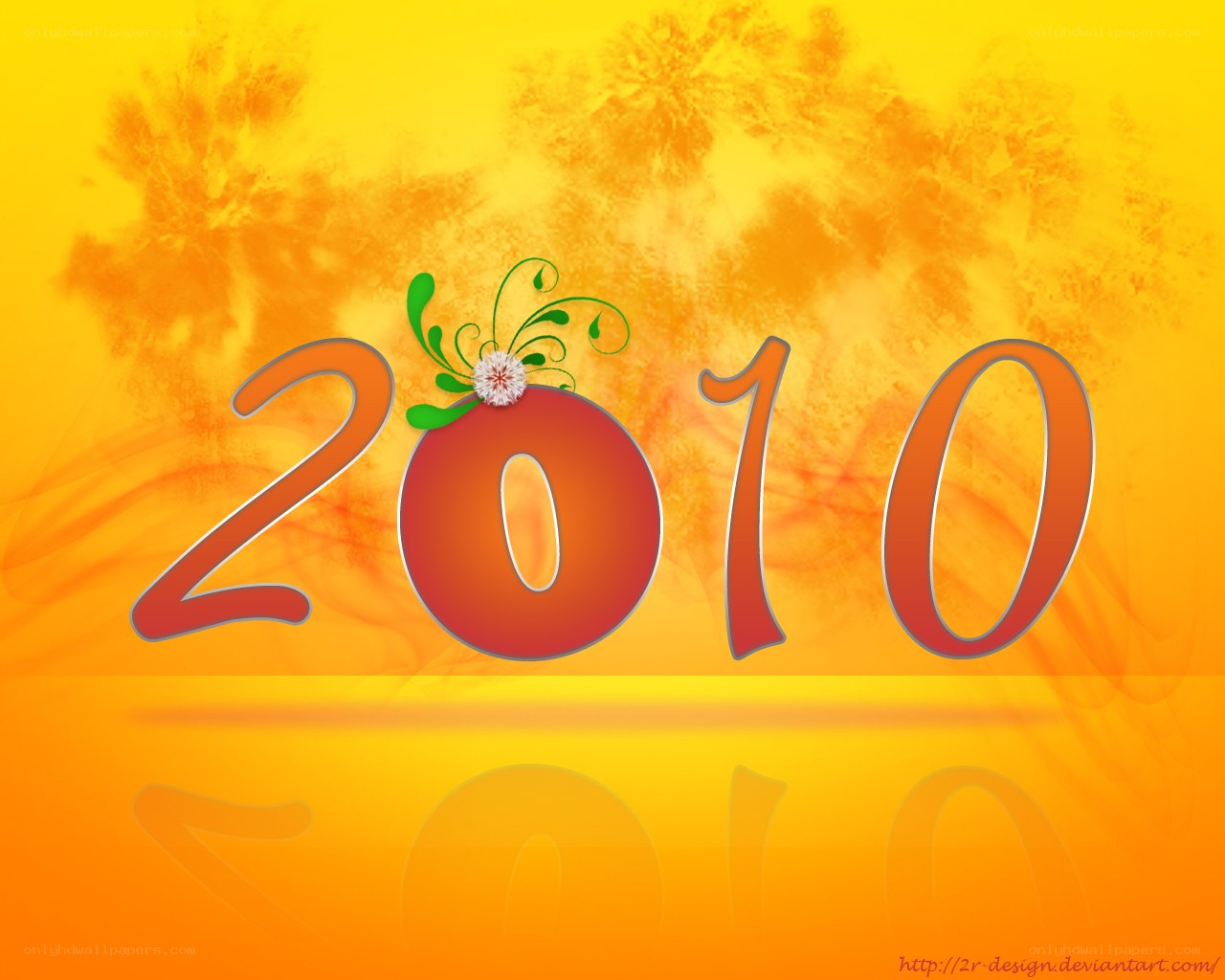 2010 New Year design