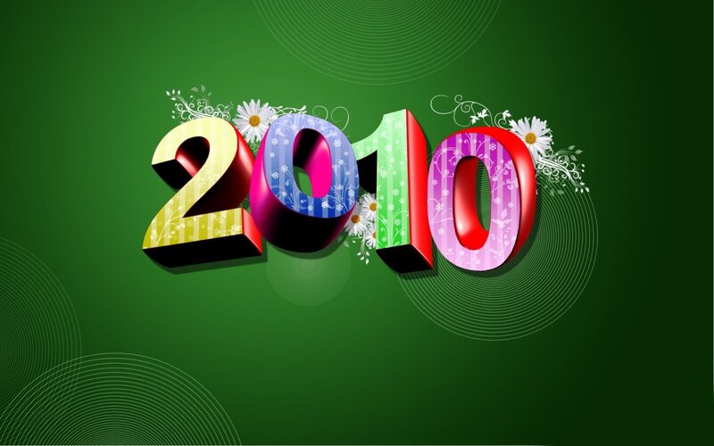 2010 New Year design