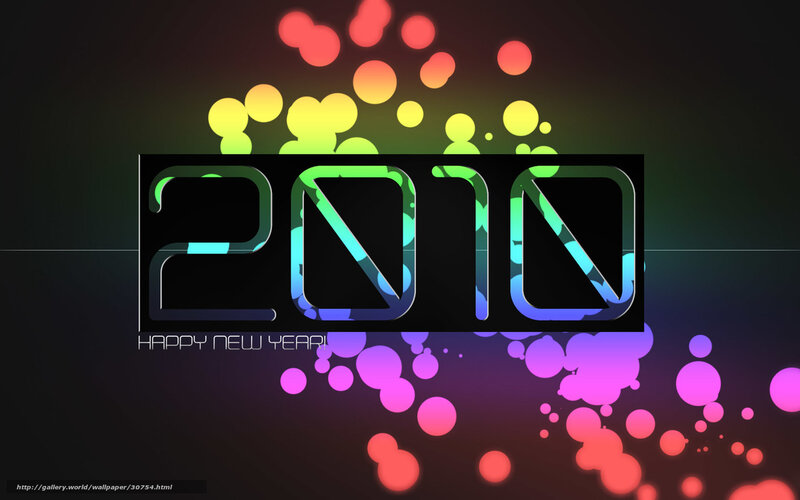 2010 New Year Graphic