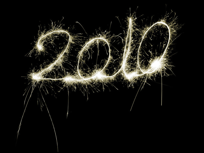 2010 sparkler light writing