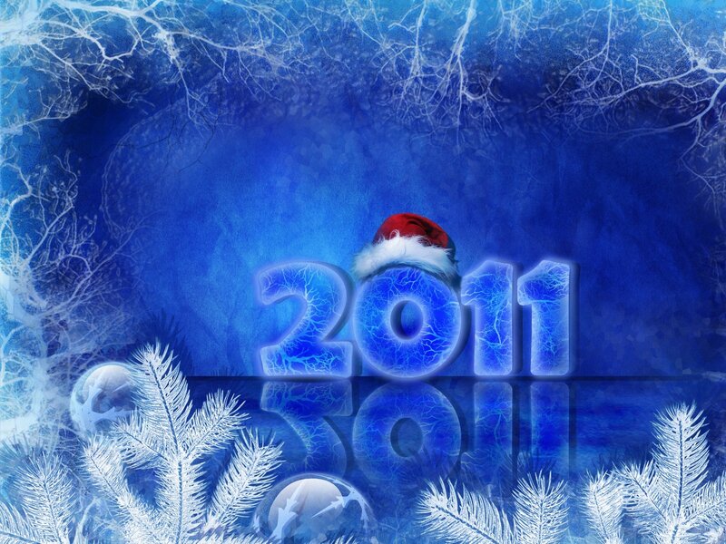 2011 holiday background