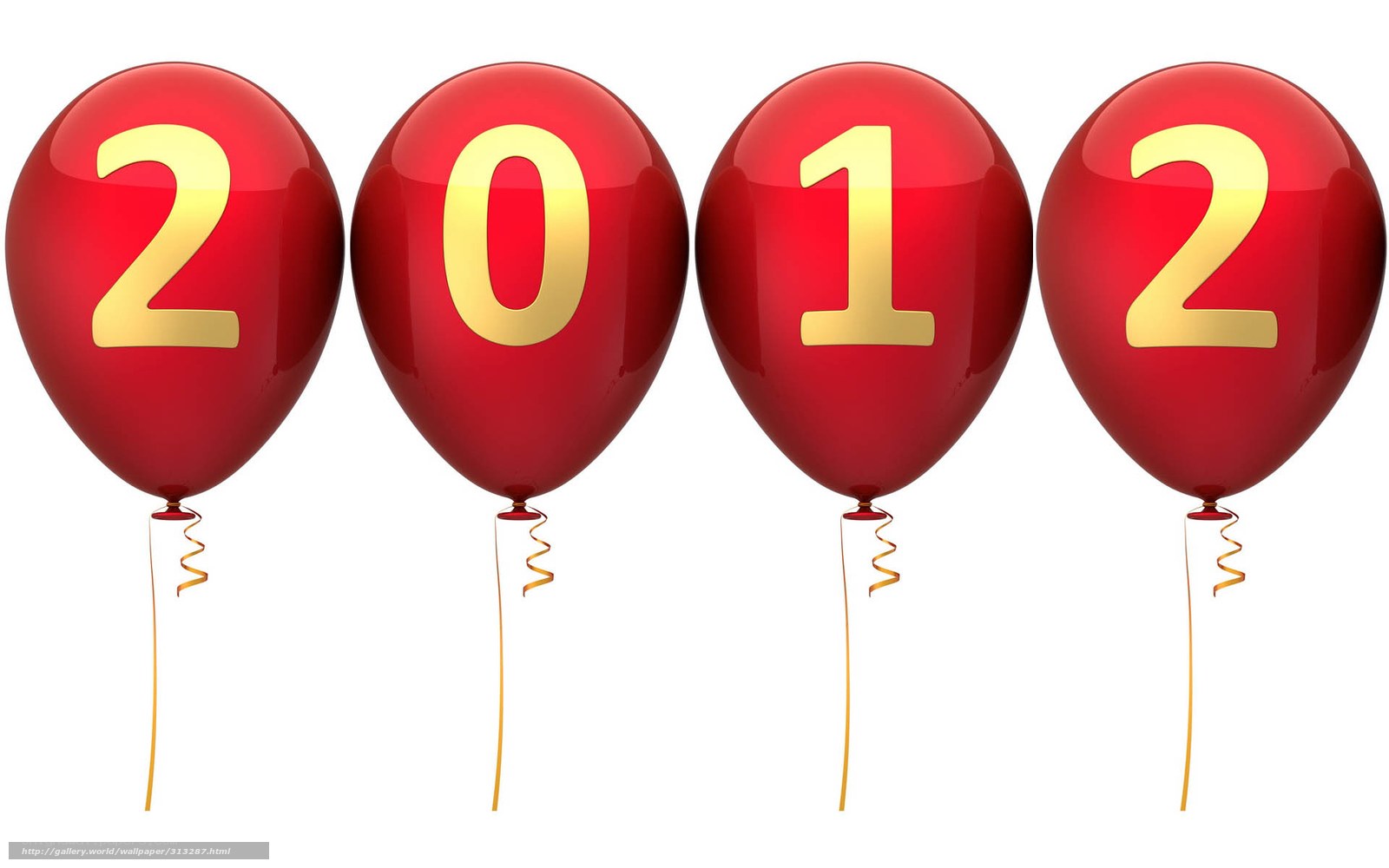 2012 balloons
