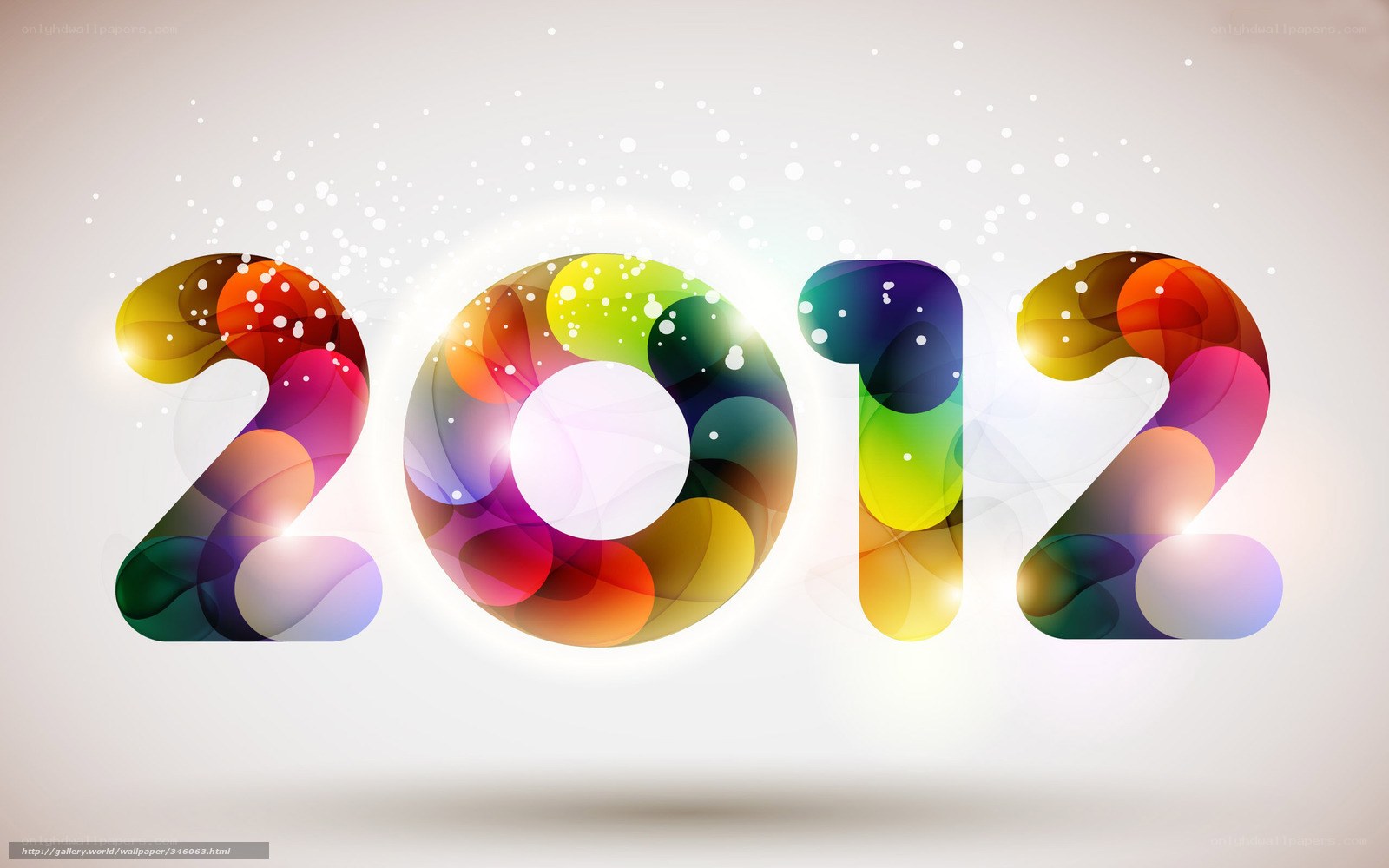 2012 colorful design