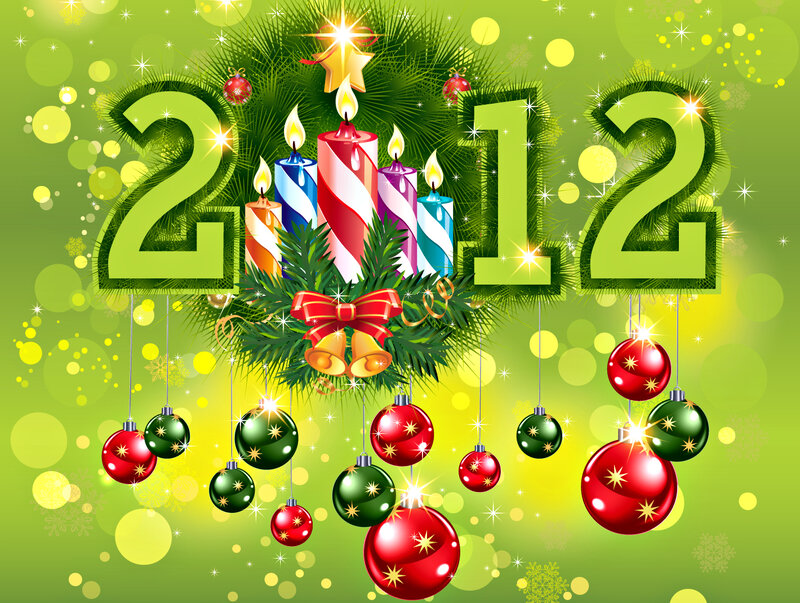 2012 Holiday Decoration — Green