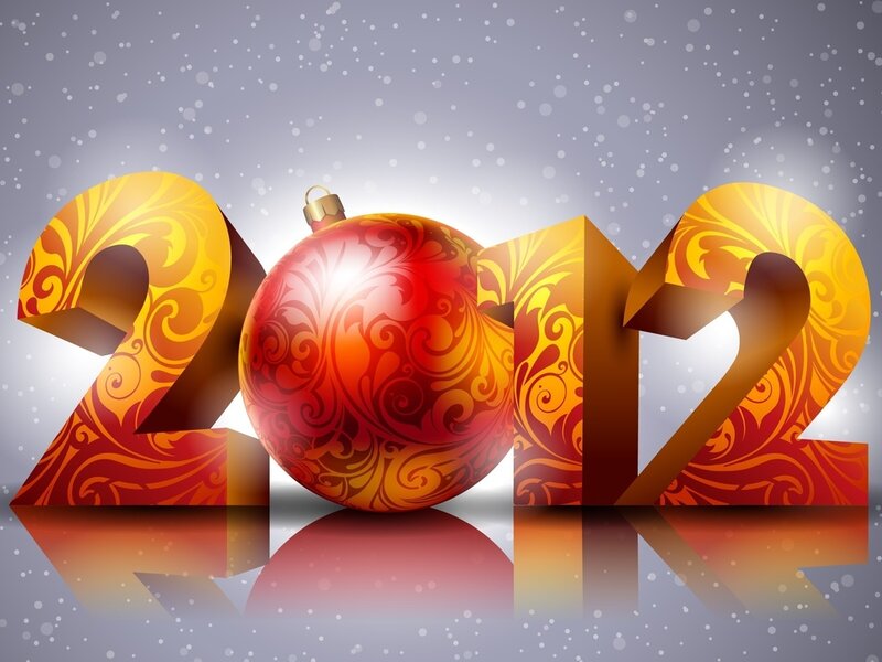 2012 Holiday Decoration — Red, Festive