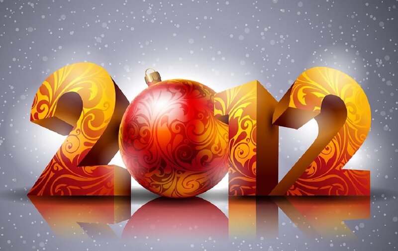 2012 Holiday Decoration — Red, Festive, Winter