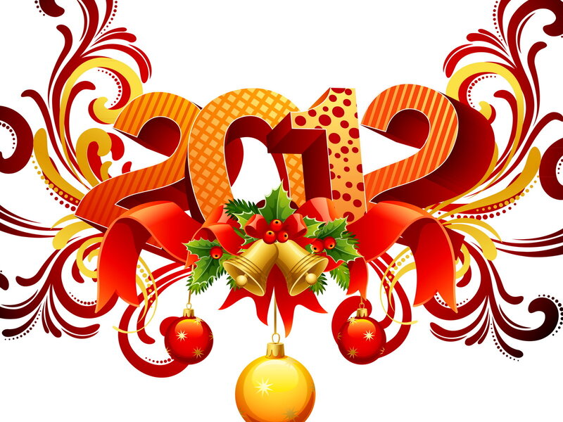 2012 Holiday Decoration — Red