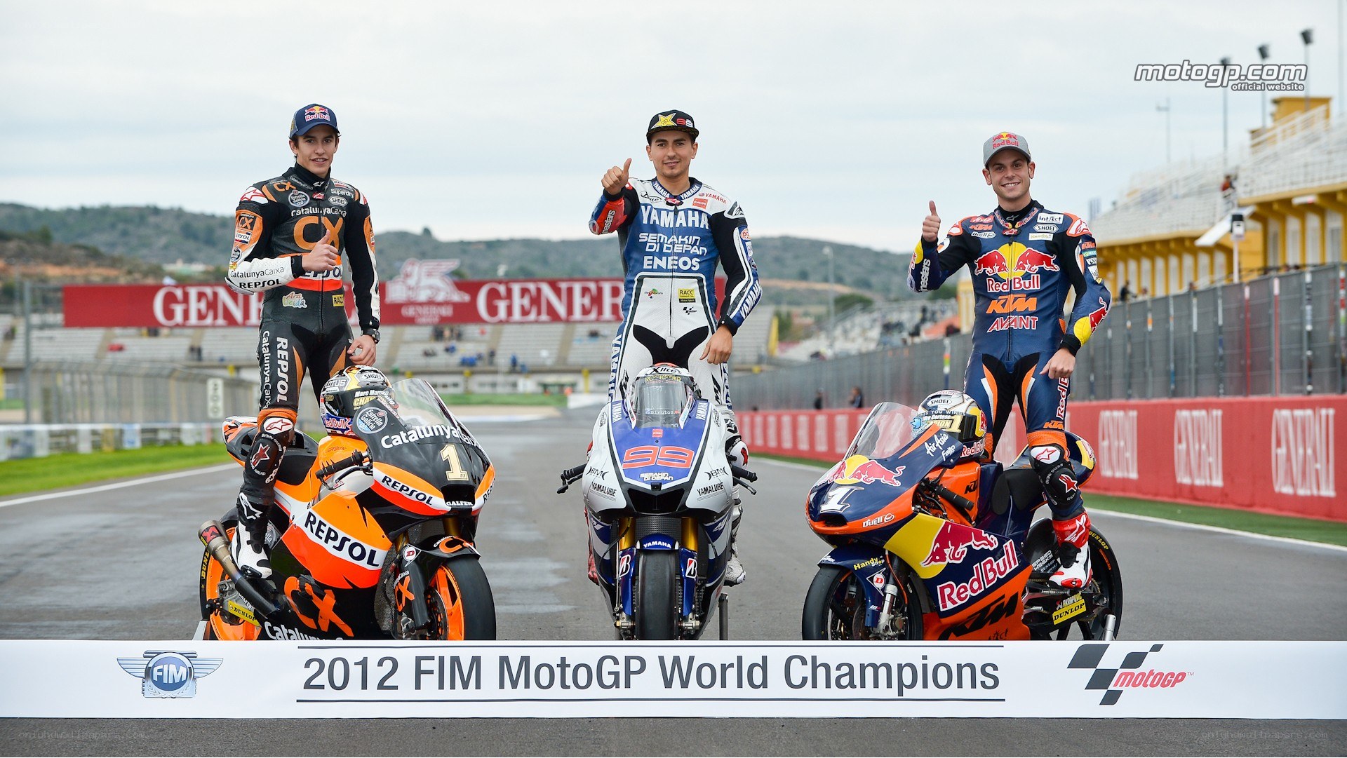 2012 MotoGP World Champions