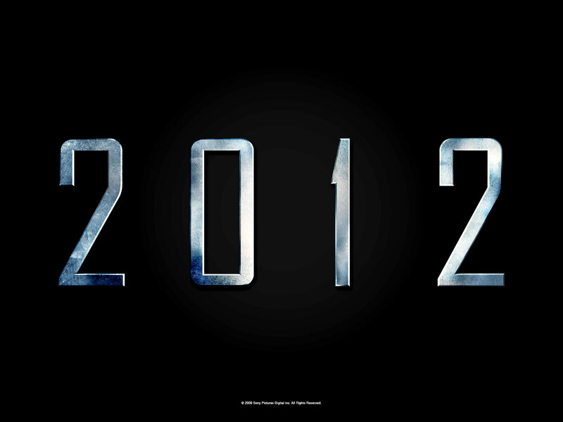 2012 movie title art