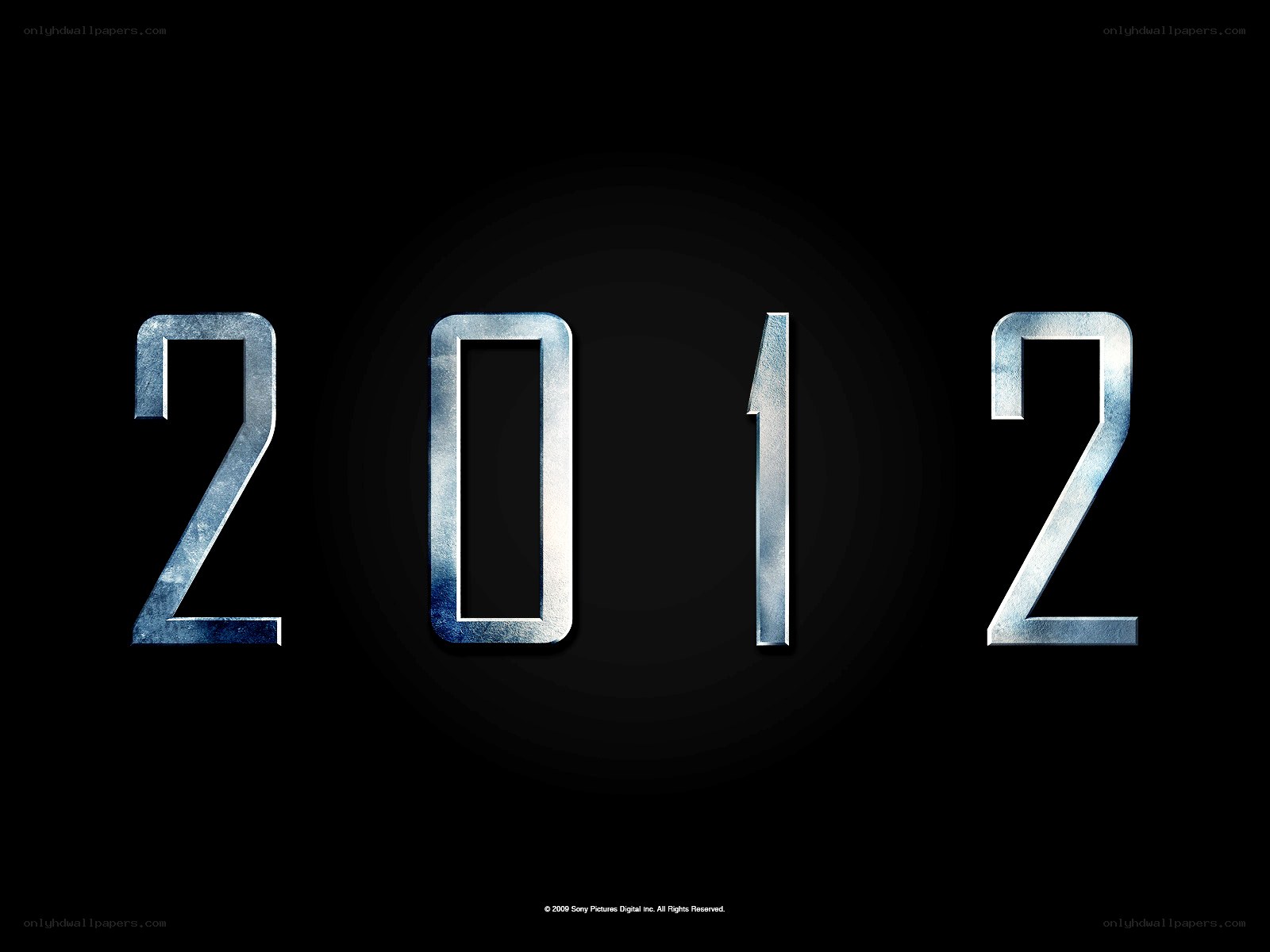 2012 movie title art